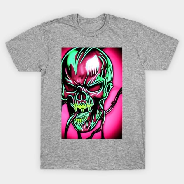 Horror skull T-Shirt by Urbanic